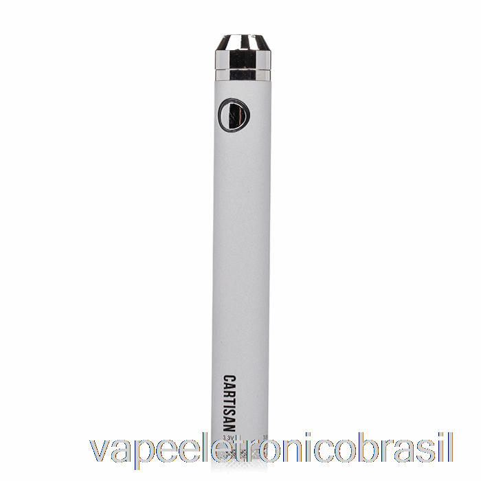 Vape Eletrônico Cartisan Ego Spinner Twist 1300 510 Bateria Prata